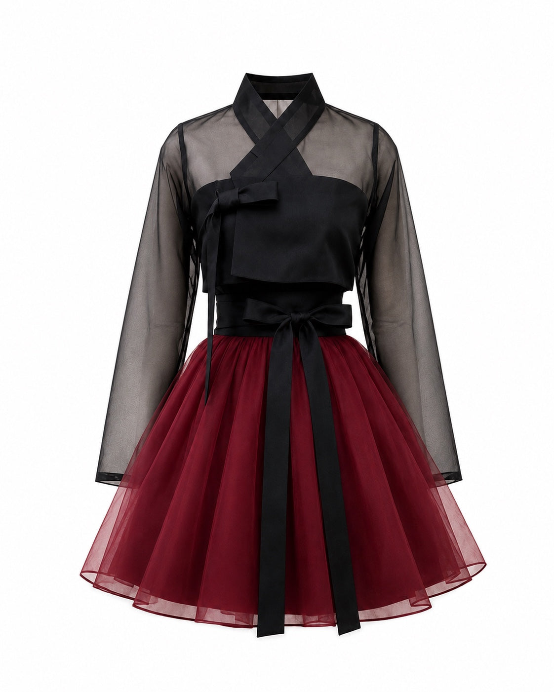 Hanbok Moderno Midnight Wine